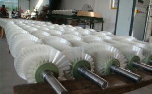 塑料防尘毛刷辊